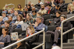 Full Classroom at the Keynote Panel Session