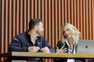 Attendees Networking