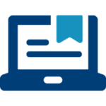 Blue Bookmark Computer Icon