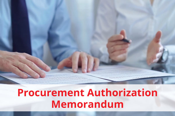 ProcurementAuthorizationMemorandum-600x400
