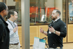 Vendor with attendees at EdgeCon Winter 2026