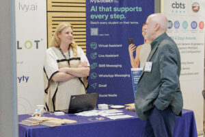 Dan talking to Vendor