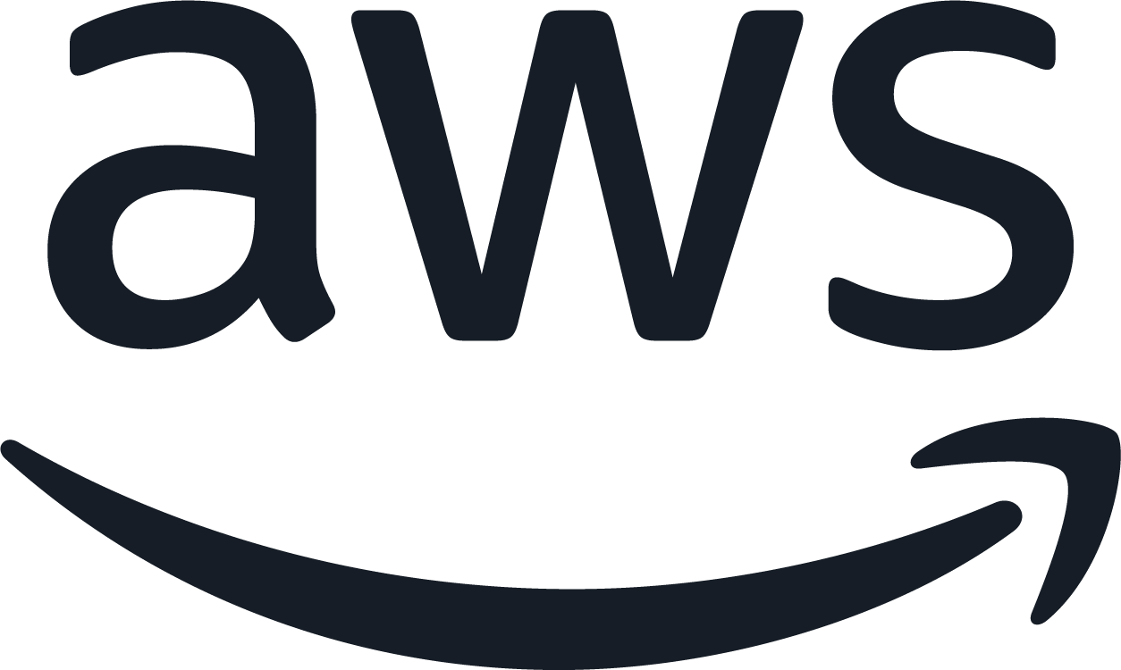 aws Black & White Logo