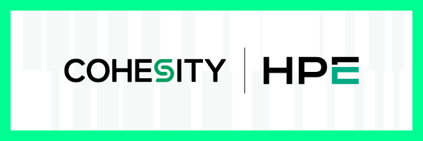 Cohesity - HPE Logo