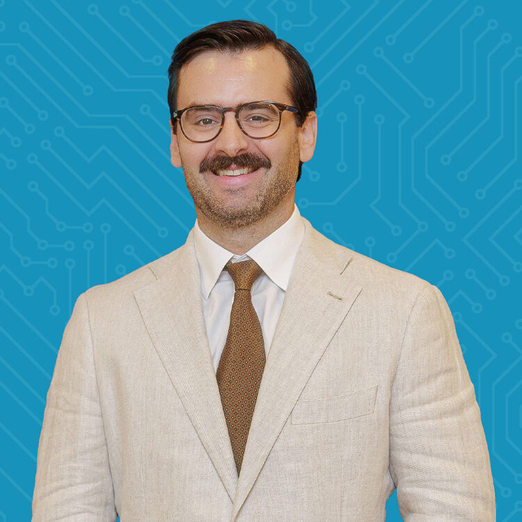 Adam Scarzafava Blue Background